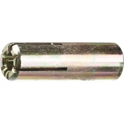 Анкер ЗУБР с внутренним конусом, желтопассивированный, 16х65мм, ТФ6, 1шт 4-302056-16-065