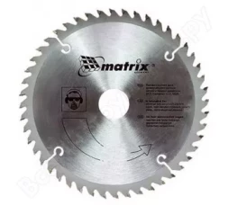 Пильный диск по дереву 210 х 32мм 24 зуба + кольцо 30/32 MATRIX Professional 73224