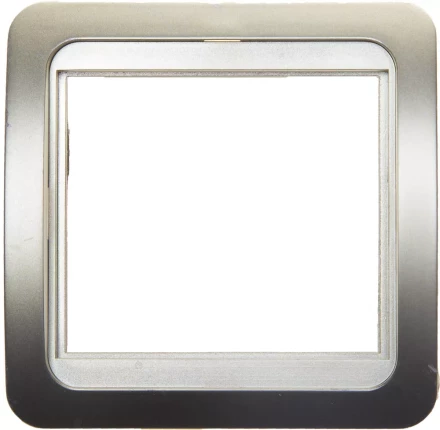 Панель СВЕТОЗАР "ГАММА" накладная, цвет золотой металлик, 1 гнездо SV-54145-GM купить в Ижевске