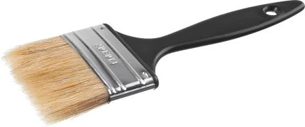 Кисть плоская СИБИН, пластиковая ручка, светлая щетина, 63мм 01008-063 купить в Ижевске