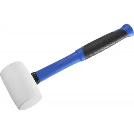 Киянка ЗУБР &quot;ПРОФЕССИОНАЛ&quot; резиновая белая, с фиберглассовой ручкой, 450г 20531-450_z02 купить в Ижевске