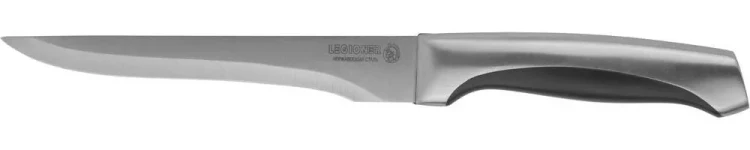 Нож LEGIONER "FERRATA" обвалочный, рукоятка с металлическими вставками, лезвие из нержавеющей стали, 150мм 47945 купить в Ижевске