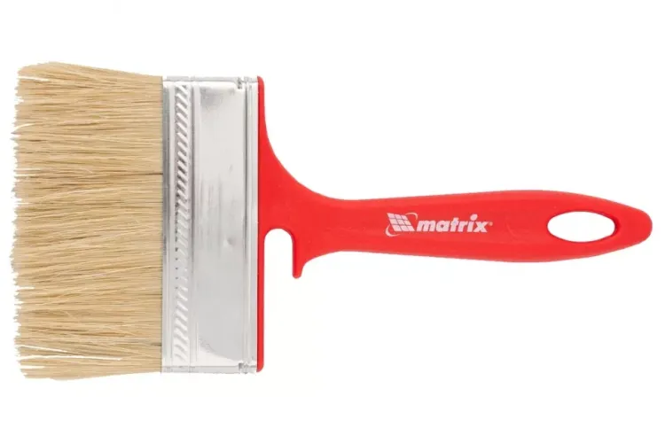 Кисть флейцевая "ЭМАЛИ" 100х12 мм MATRIX Color Line 83354 купить в Ижевске