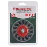 Кордщетка HAMMER плоская 75мм для дрели витая сталь (207-208) купить в Ижевске