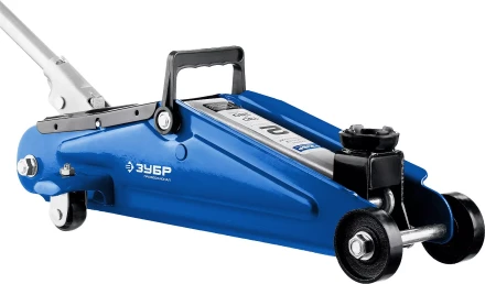 Домкрат гидравлический подкатной T50, 2т, 130-380мм, в кейсе, ЗУБР Профессионал 43052-2-K купить в Ижевске