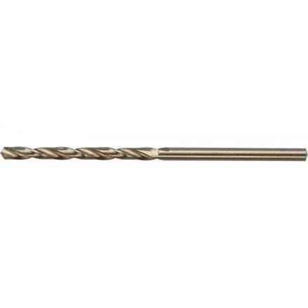 Сверло ЗУБР &quot;ЭКСПЕРТ&quot; КОБАЛЬТ по металлу, цилиндрический хвостовик, быстрорежущая сталь Р6М5К5, класс точн. А1, 2,5х57мм 4-29626-057-2.5 купить в Ижевске