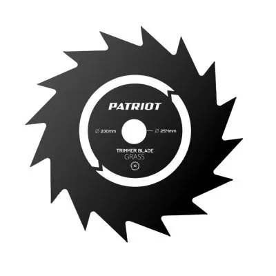 нож для травы PT-GSB16T  230x25.4x1.6   16-зубый   Patriot купить в Ижевске