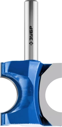 ЗУБР 34.9 x 35 мм, радиус 9.5 мм, фреза полустержневая, Профессионал (28723-34.9) купить в Ижевске