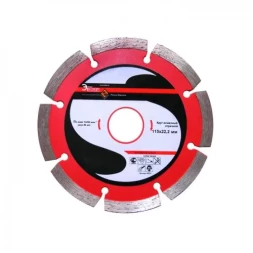 Круг алмазный 115 х 22,2 мм сегментный универсальный сухая резка Энкор 25721