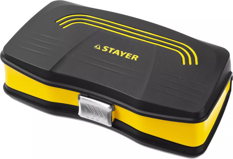 Набор STAYER "PROFESSIONAL": Биты и торцовые головки с трещеткой и воротком, 39 предметов 25135-H39 купить в Ижевске