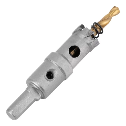 Коронка по металлу твердосплавная, 19 мм Denzel 724001 купить в Ижевске