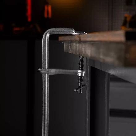 Струбцина F-образная Denzel 20479, 120x600мм, кованая купить в Ижевске