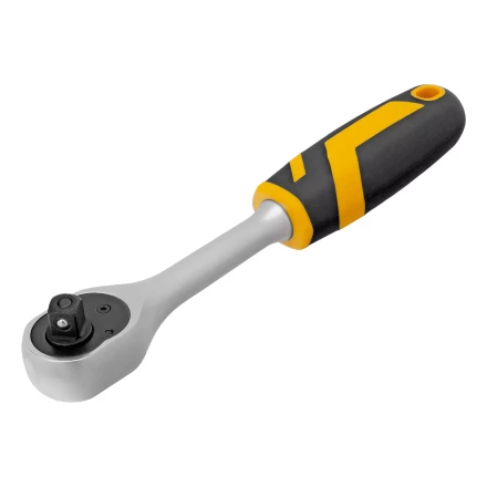 Ключ-трещотка 3/8&quot; Denzel 14032, 90 зубьев, с быстрым сбросом, CrV купить в Ижевске