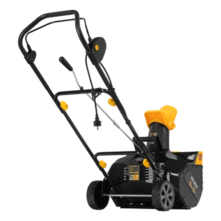 Электрическая снегоуборочная машина Denzel ESB-460-M 97628, 1.8 кВт, металлический шнек, LED фара купить в Ижевске