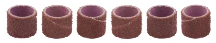 Лента ЗУБР абразивная, P 80, посадка d 12,5мм, L 12,7, 6шт 35918 купить в Ижевске