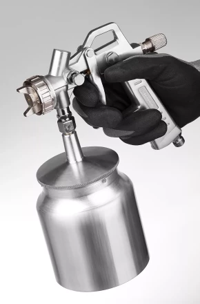 Краскопульт пневматический STAYER "MASTER" ORION, с нижним бачком, 1,5мм 06472-1.5 купить в Ижевске