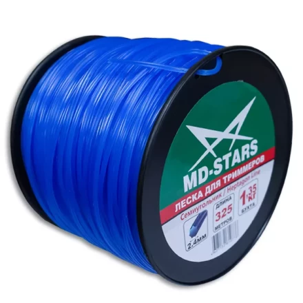 Леска для триммера HEPTAGON LINE (семиугольник) катушка 1,35кг 2.65MMX266M купить в Ижевске