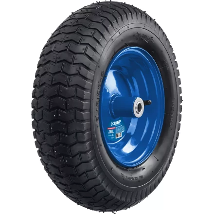 Колесо пневматическое для тачки 39907 390 мм серия ПРОФЕССИОНАЛ купить в Ижевске