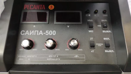 Полуавтоматический сварочный аппарат инверторный Ресанта САИПА-500 купить в Ижевске