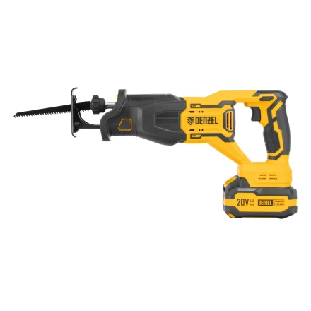 Пила сабельная аккумуляторная бесщет. RS-250, Li-Ion, 20 В // Denzel 28802 купить в Ижевске