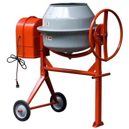 Бетоносмеситель ЗУБР электрический, чугунный венец, 160л, 550Вт ЗБСЭ-160 купить в Ижевске