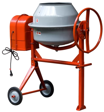 Бетоносмеситель ЗУБР электрический, чугунный венец, 160л, 550Вт ЗБСЭ-160 купить в Ижевске