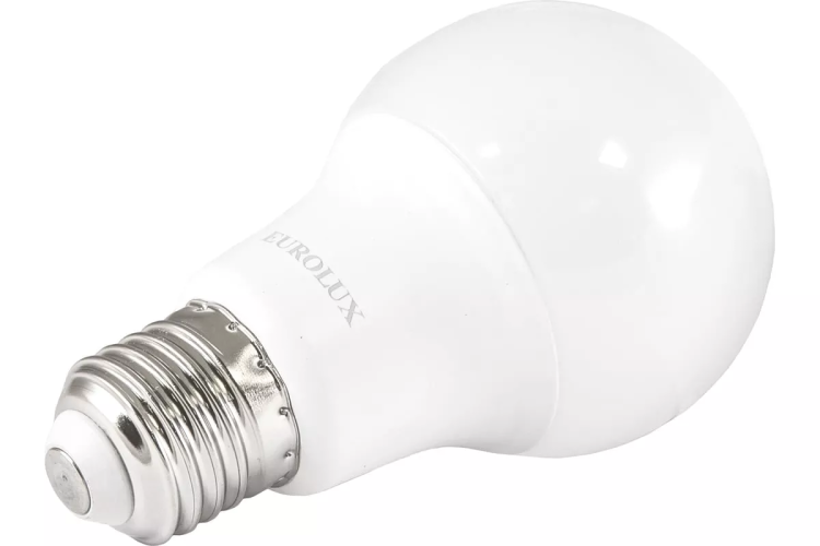 Лампа светодиодная EUROLUX LL-E-A60-7W-230-4K-E27 76/2/12 купить в Ижевске