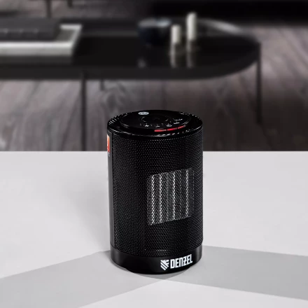 Тепловентилятор электрический керамический Denzel DTFC-1200, 3 режима, вентилятор, нагрев 600/1200 Вт 96418 купить в Ижевске