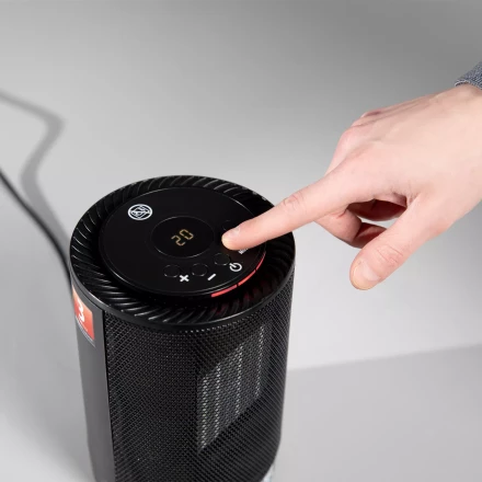 Тепловентилятор электрический керамический Denzel DTFC-1200, 3 режима, вентилятор, нагрев 600/1200 Вт 96418 купить в Ижевске