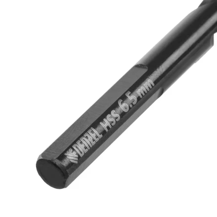 Сверло по металлу, 6,5 мм, HSS-Tin, Golden Tip, 10 шт. Denzel 717216 купить в Ижевске