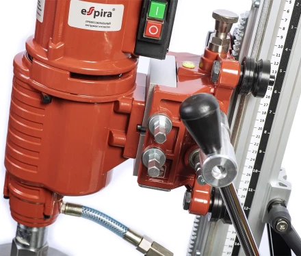 Установка алмазного бурения ESPIRA DDC-255-F4 (220В, 50/6Гц, ном.вх. мощн 4350 W, max ф250 мм, вес 44 кг), 400213 купить в Ижевске