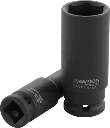 Головка ударная шестигранная 1/2&quot; М9  удлиненная S03АD4109  Jonnesway 47844 купить в Ижевске