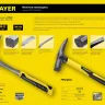 Молоток-кирочка КАМЕНЩИКА STRIKE 600г цельнометаллический, STAYER Professional 20165 20165 купить в Ижевске