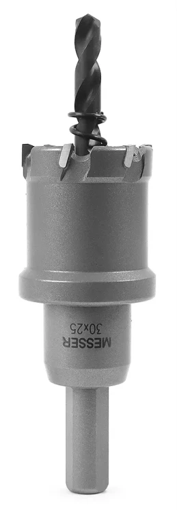 ТСТ коронка MESSER 30X25 с центрирующим сверлом и толкающей пружиной купить в Ижевске
