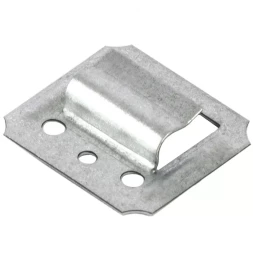 Кляймер №3,5 оцинкованный с гвоздями 100штук Россия Сибртех 465735