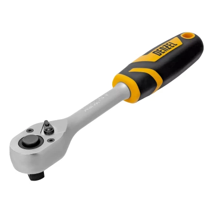Ключ-трещотка 1/2&quot; Denzel 14033, 90 зубьев, с быстрым сбросом, CrV купить в Ижевске