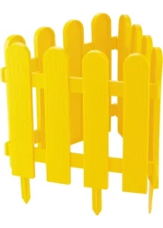 Забор декоративный "Кантри" 29 х 224 см желтый PALISAD 65002