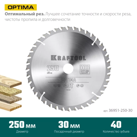 Диск пильный OPTIMA, повышенный ресурс 36951-250-30 купить в Ижевске