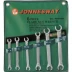 Набор ключей разрезных 8-19мм 6предметов  Jonnesway W24106S 47328 купить в Ижевске