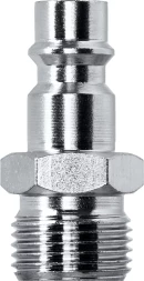 Переходник KRAFTOOL EXPERT QUALITAT для пневмоинструмента, резьба 1/4 папа - быстросъемное соединение папа 06592-3/8