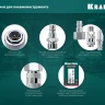Переходник KRAFTOOL EXPERT QUALITAT для пневмоинструмента, резьба 1/4 папа - быстросъемное соединение папа 06592-3/8 купить в Ижевске