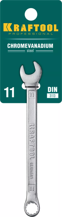Ключи комбинированные KRAFTOOL, Cr-V, DIN 3113 27079-11 купить в Ижевске