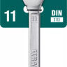Ключи комбинированные KRAFTOOL, Cr-V, DIN 3113 27079-11 купить в Ижевске