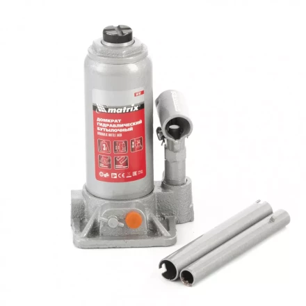 Домкрат гидравлический бутылочный 3 т h подъема 178-343 мм Matrix 50762 купить в Ижевске