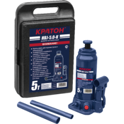 Домкрат бутылочный в кейсе Кратон HBJ-5.0-K 2 30 01 004 купить в Ижевске