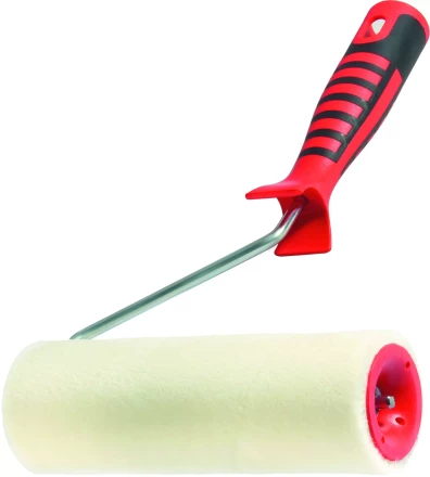 Валик &quot;Велюр&quot; с двухкомпонентной ручкой 250 мм ворс 4 мм D 44 мм шерсть  MATRIX 80663 купить в Ижевске