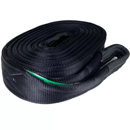 Трос буксировочный динамический HITCH PROF Лента масса авто 13т разрывная 39т 8м петля-петля (SZ071514) купить в Ижевске