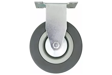 Аппаратное неповоротное колесо HITCH 75*20 резина серая FCg92 (SZ084846) купить в Ижевске