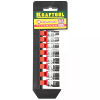 Набор KRAFTOOL "EXPERT QUALITAT" Торцовые головки "SUPER LOCK", 1/4", 6-13мм, 8 предметов 27860-H8_z01