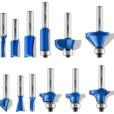 ЗУБР 12 шт, набор профильных фрез по дереву, Профессионал (28796-H12) купить в Ижевске